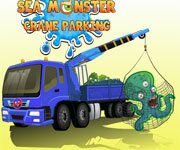 Sea Monster Crane Parking 