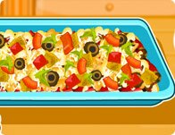 Taco pizza